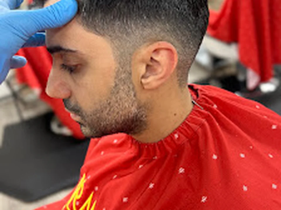 Armani barber shop