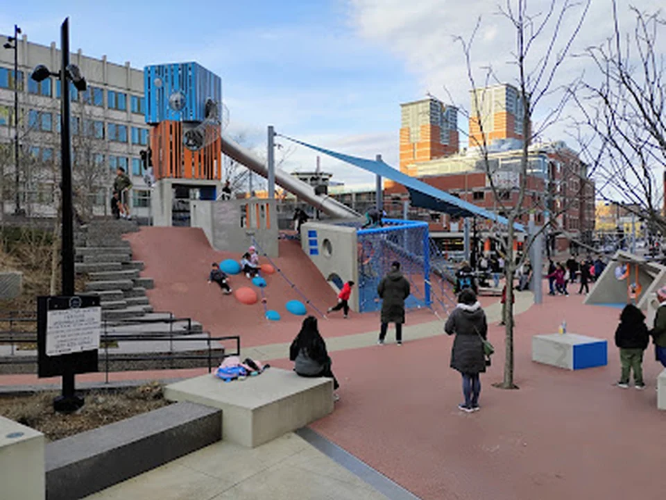 Boston City Hall Plaza Playground