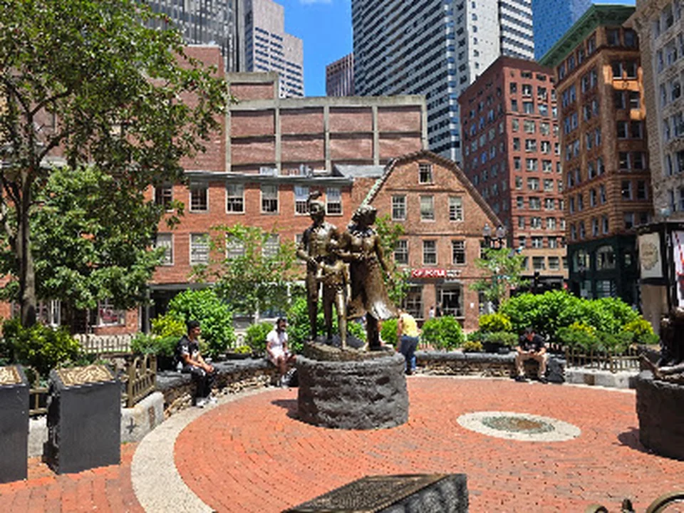 Boston Irish Famine Memorial