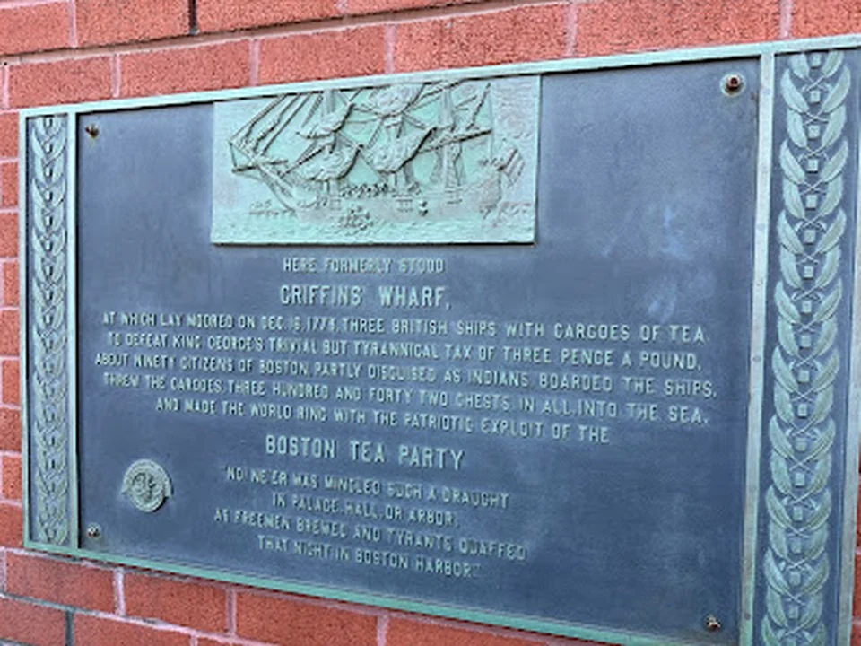 Boston Tea Party Marker