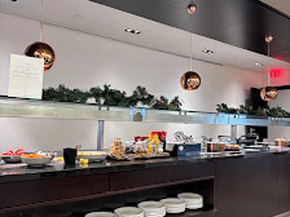 British Airways Lounge at Logan Airport