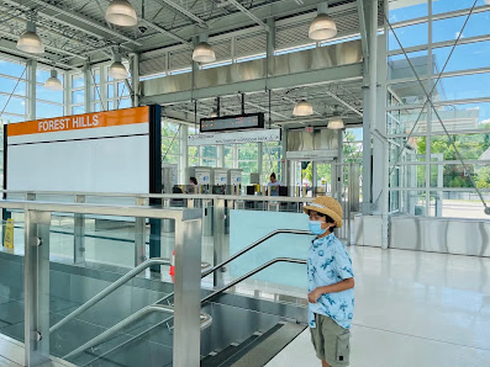 Forest Hills Station - North Entrance